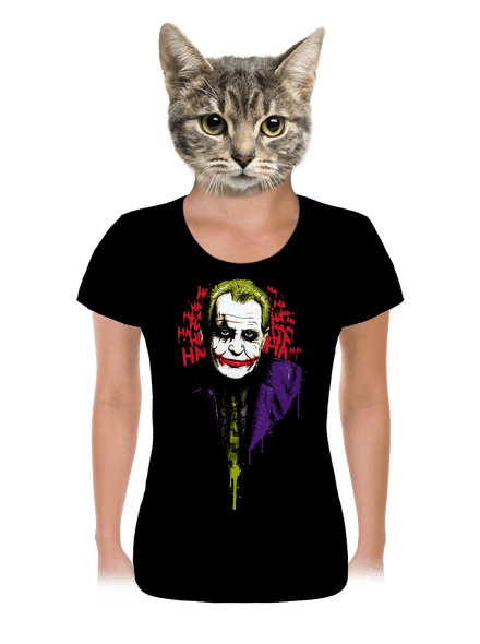 Zeman Joker női póló Black