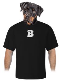 unisex túlméretezett póló