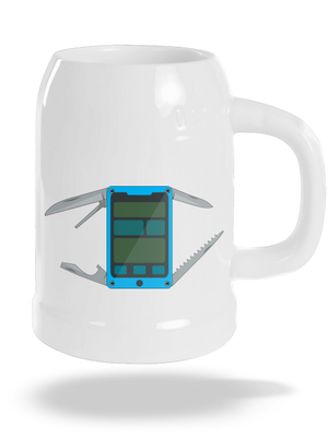 Svájci mobil söröskorsó White