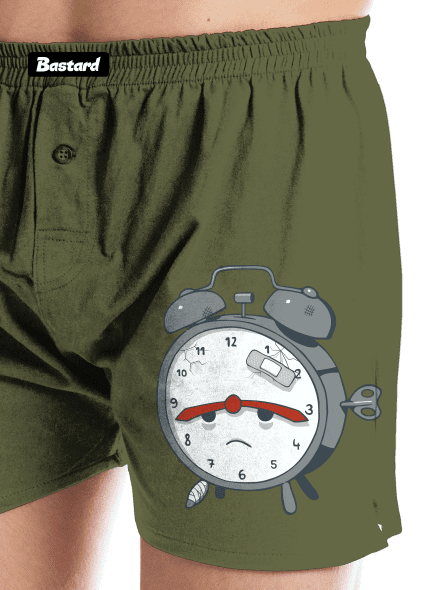 Ébresztőóra férfi alsó nadrág Khaki