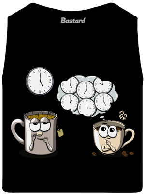 Tea ötkor férfi trikó Black