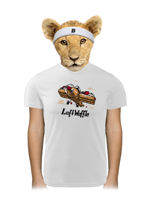 Luftwaffle gyerek sport póló White