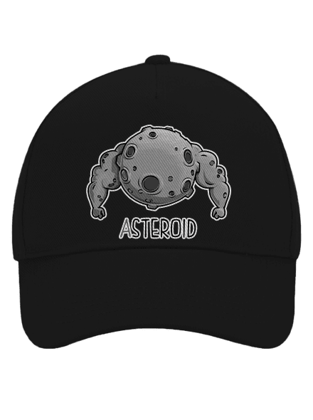 Asteroid baseballsapka Black