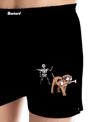 Csontváz férfi alsó nadrág Black