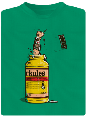 Herkules gyerek sport póló Kelly Green Mal