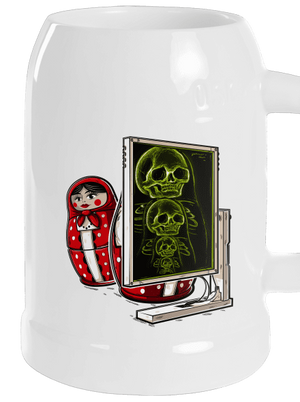 Röntgen Matryoshka söröskorsó White