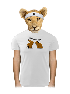 Fáj a seggem! gyerek sport póló White