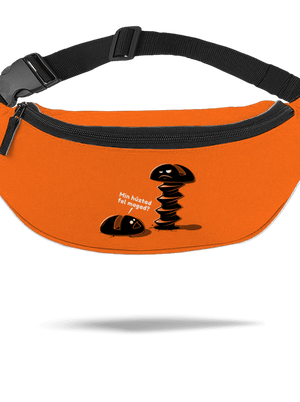 Felhúzva övtáska Orange