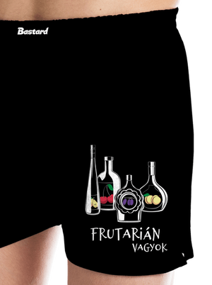 Frutarián férfi alsó nadrág Black