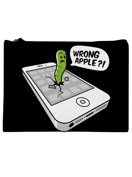 Wrong apple kis táska Black