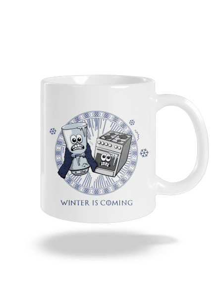 Winter is coming hagyományos bögre White