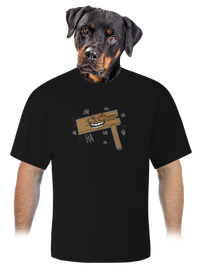 unisex túlméretezett póló