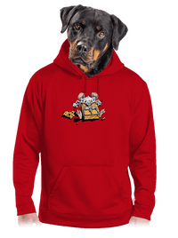 férfi kenguruzsebes pulóver