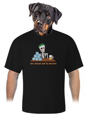 unisex túlméretezett póló