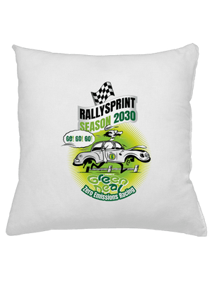 Rallysprint 2030 párna White