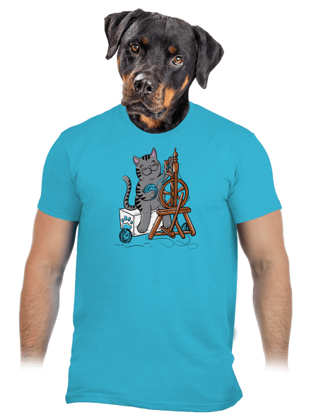 Dorombol a macska férfi póló Swimming Pool