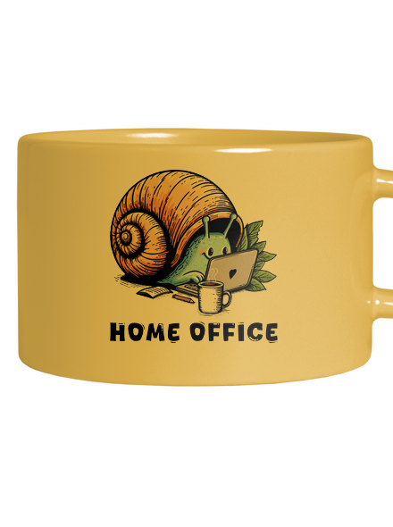 Sneka home office macaron bögre Yellow Macaron