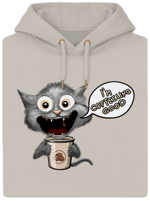 I’m coffeeling good unisex prémium pulóver Pastel Macchiato