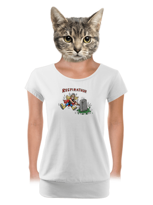 női póló elasztikus alsó szegéllyel