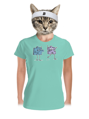  női sportpóló Mint Mal