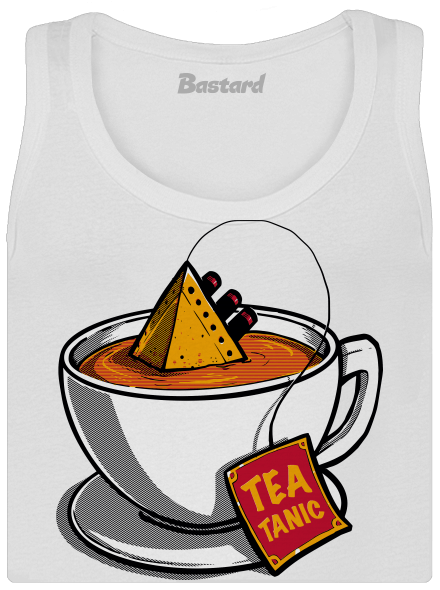 Teatanic klasszikus női trikó White