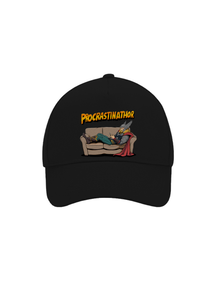 Procrastinathor baseballsapka Black