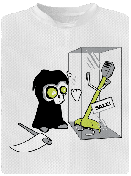 Halál gyerek sport póló White