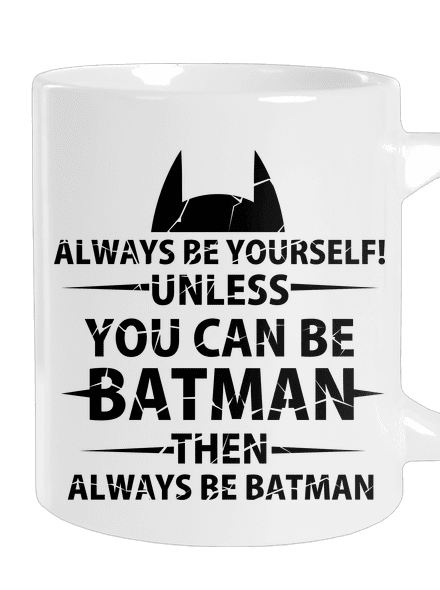 Batman nagy bögre White
