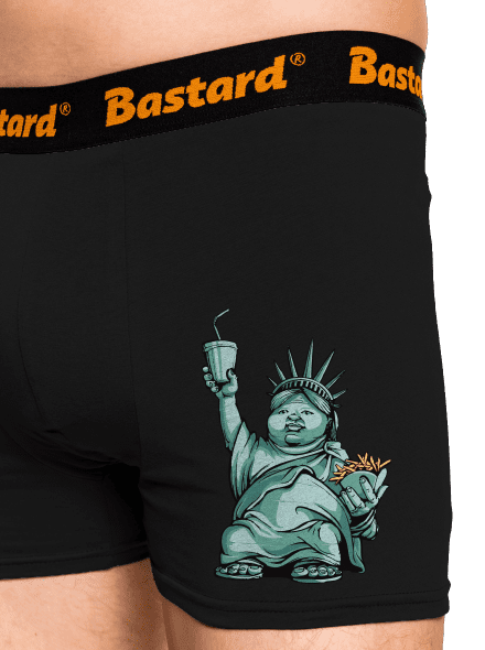 Amerikai bálvány boxeralsó Black