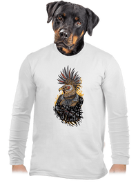 férfi hosszú ujjú póló