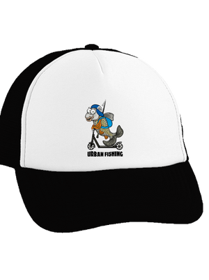 Urban fishing teherautós sapka Black cap