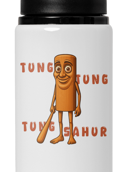 Tung Tung Tung Sahur – Italian Brainrot kulacs White