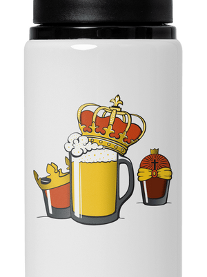 Három Királyok kulacs White