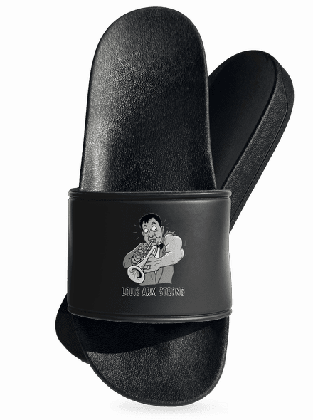 Louis Armstrong papucs Black