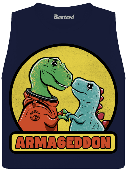Armageddon női bővített trikó Navy
