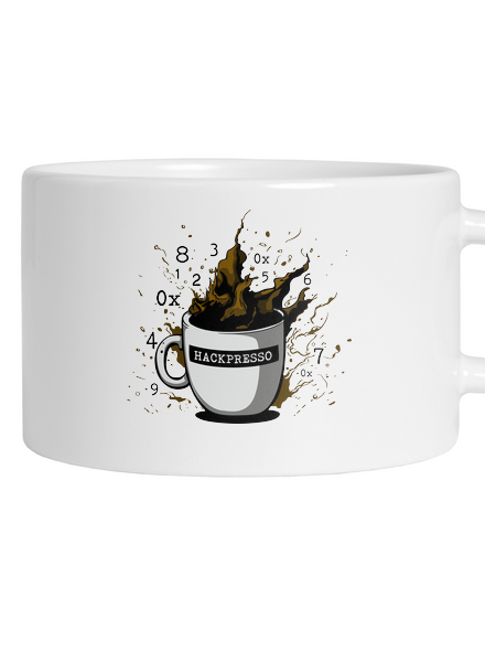 Hackpresso  macaron bögre White