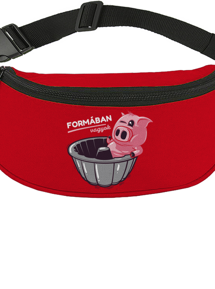 Formában övtáska Red