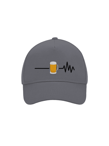 Beer help baseballsapka Graphite grey