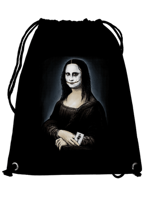 Mona Joker Lisa hátizsák Black