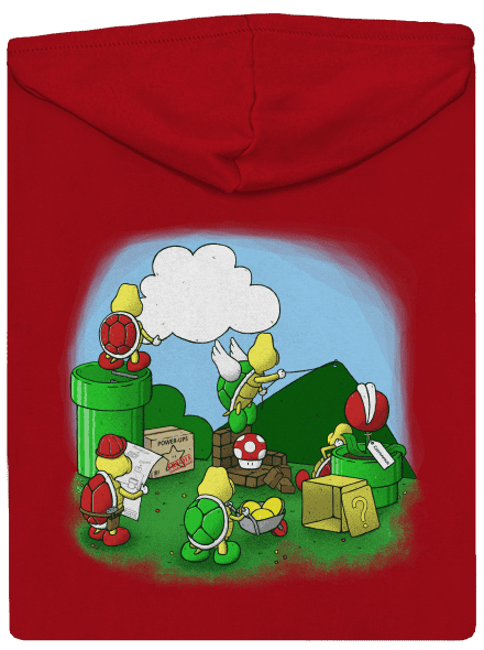 Hogyan építsünk fel egy új szintet cipzáras férfi pulóver Red