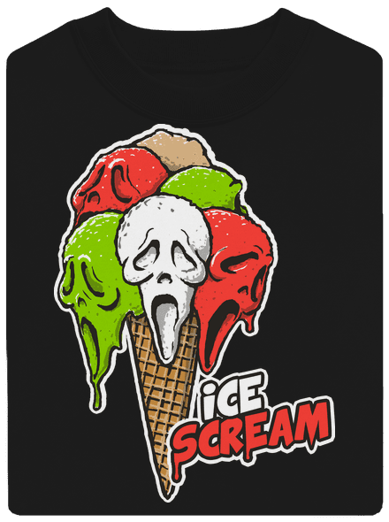 Ice Scream unisex crewneck Black