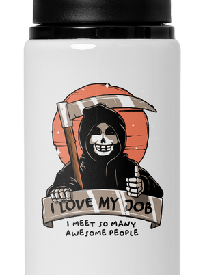 I love my job kulacs White