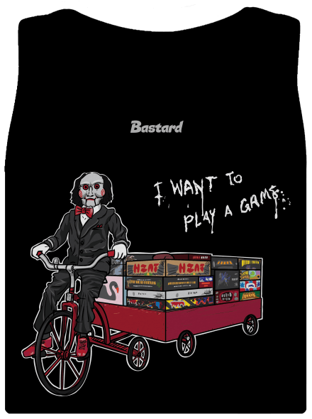 I want to play a game klasszikus női trikó Black