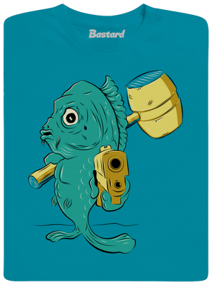 Utolsó karácsony este férfi póló Diva Blue