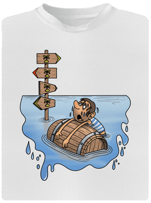 Kitaszított gyerek sport póló White