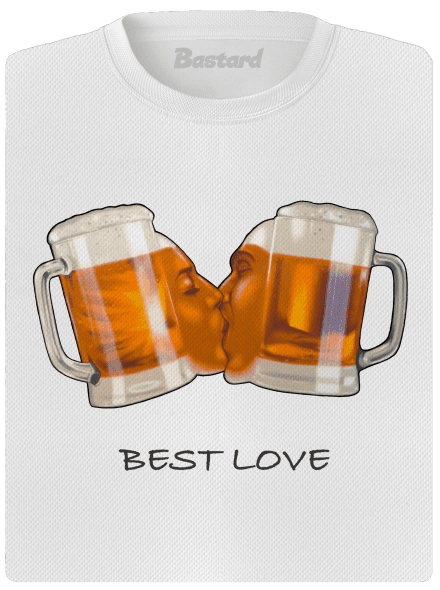 Best love női sportpóló White