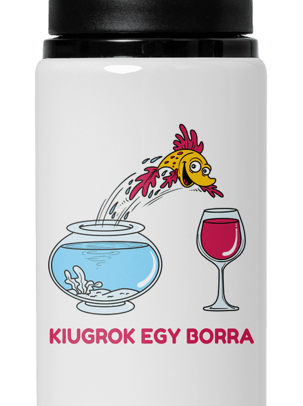 Kiugrok egy borra kulacs White
