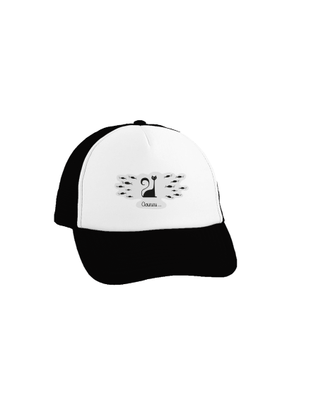 Oouuu teherautós sapka Black cap