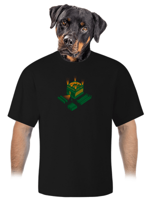 unisex túlméretezett póló
