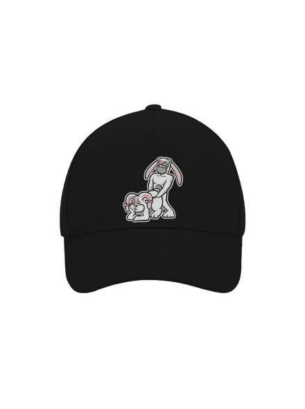 Rabbits baseballsapka Black